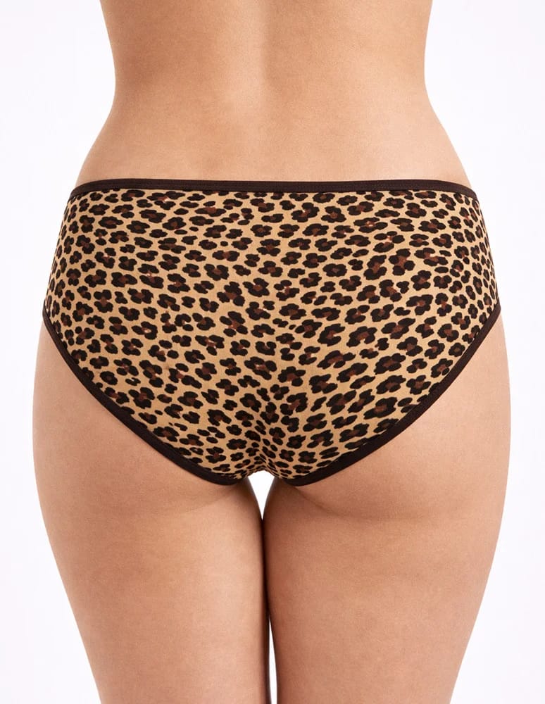 Majtki figi - Majtki damskie figi bikini w zwierzęce wzory 4-pak WIELOKOLOROWY  - produkt moraj.pl 3