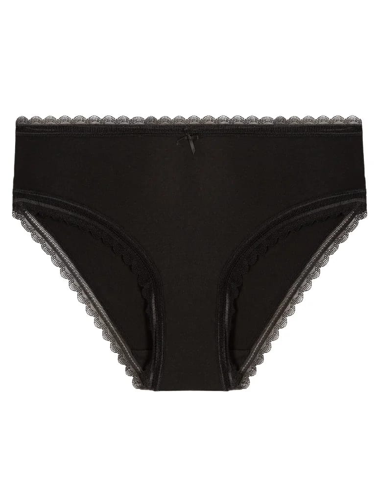 Majtki figi - Majtki damskie figi bikini Plus Size bawełniane 6-pak WIELOKOLOROWY - produkt moraj.pl 5