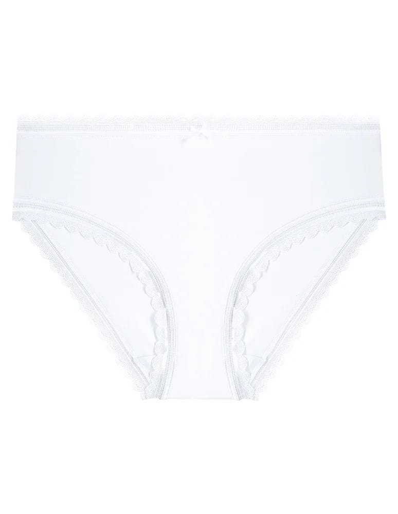 Majtki figi - Majtki damskie figi bikini Plus Size bawełniane 6-pak WIELOKOLOROWY - produkt moraj.pl 6