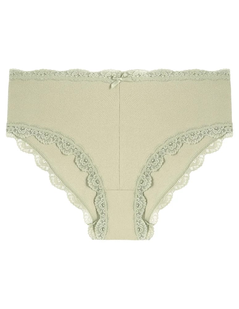 Majtki figi - Damskie majtki figi maxi bikini z koronką bawełniane 6-pak WIELOKOLOROWY - produkt moraj.pl 4
