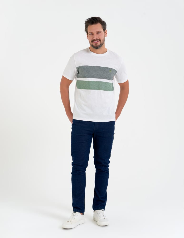 Koszulki z kr&oacute;tkim rękawem - T-shirt męski bawełniany z kr&oacute;tkim rękawem WZ&Oacute;R 2  - produkt moraj.pl 5