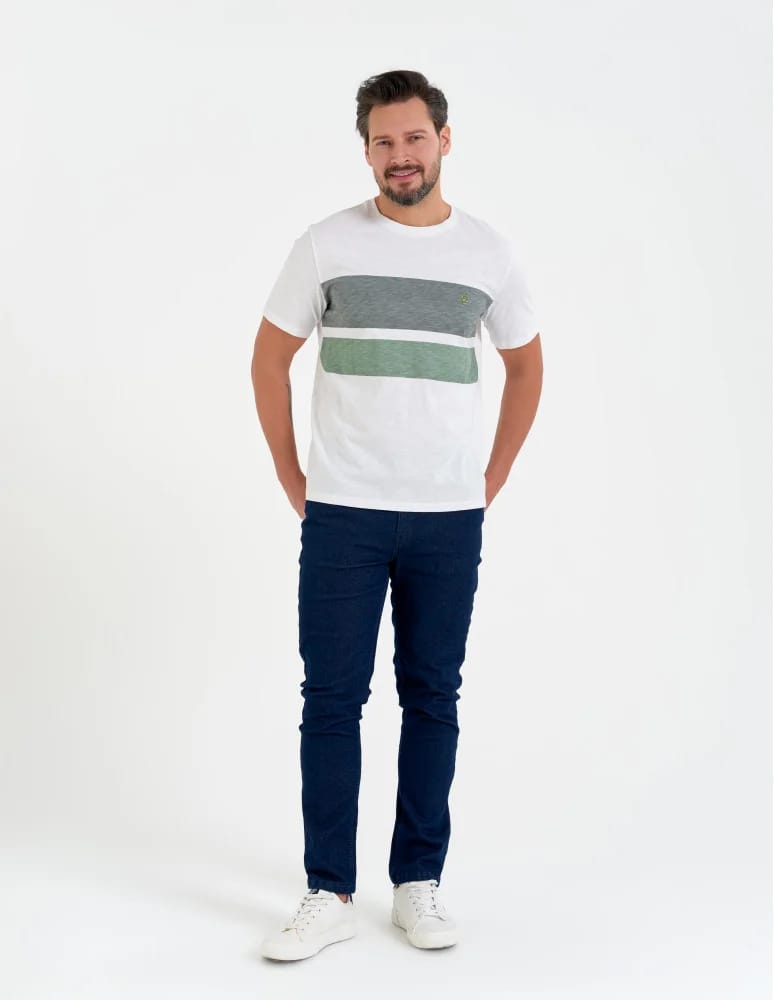 Koszulki z krótkim rękawem - T-shirt męski bawełniany z krótkim rękawem WZÓR 2  - produkt moraj.pl 5