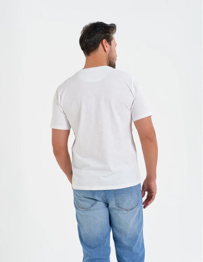 Koszulki z krótkim rękawem - T-shirt męski bawełniany z krótkim rękawem WZÓR 1  - produkt moraj.pl 4