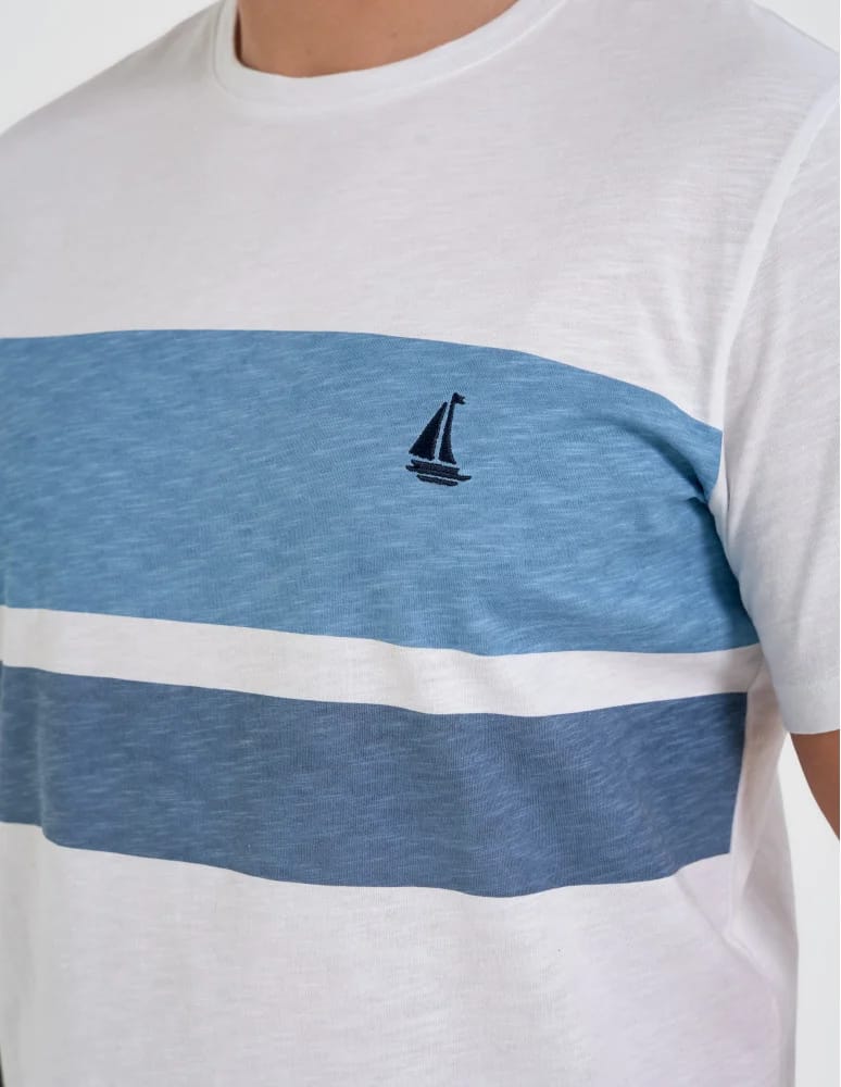 Koszulki z krótkim rękawem - T-shirt męski bawełniany z krótkim rękawem WZÓR 1  - produkt moraj.pl 2