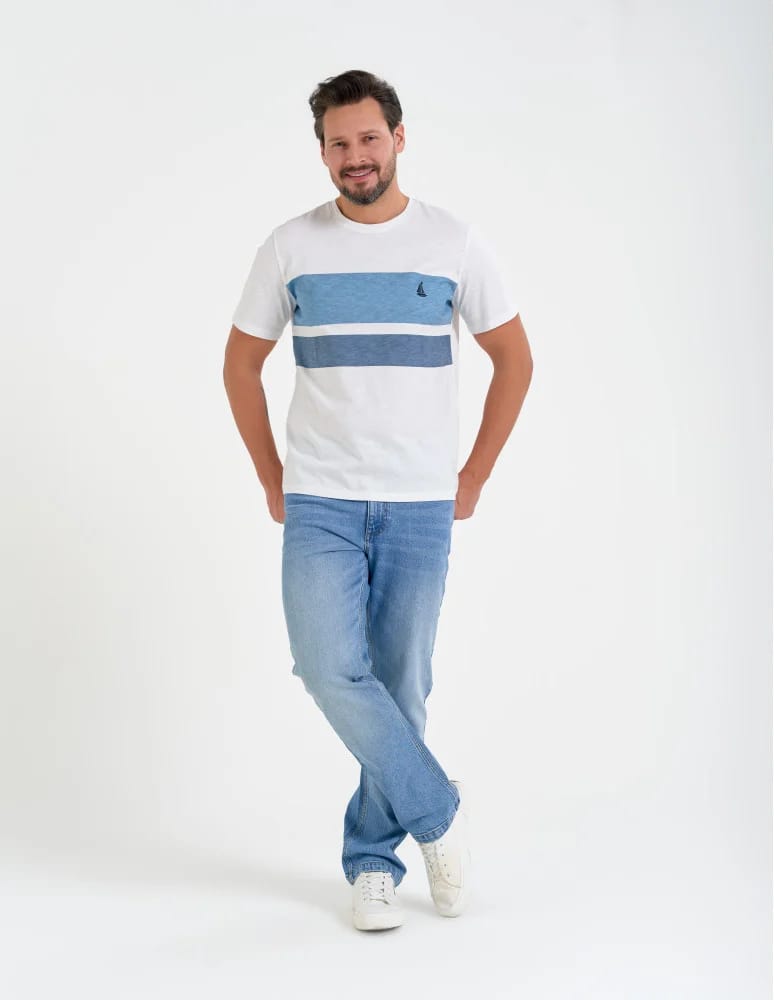 Koszulki z krótkim rękawem - T-shirt męski bawełniany z krótkim rękawem WZÓR 1  - produkt moraj.pl 6