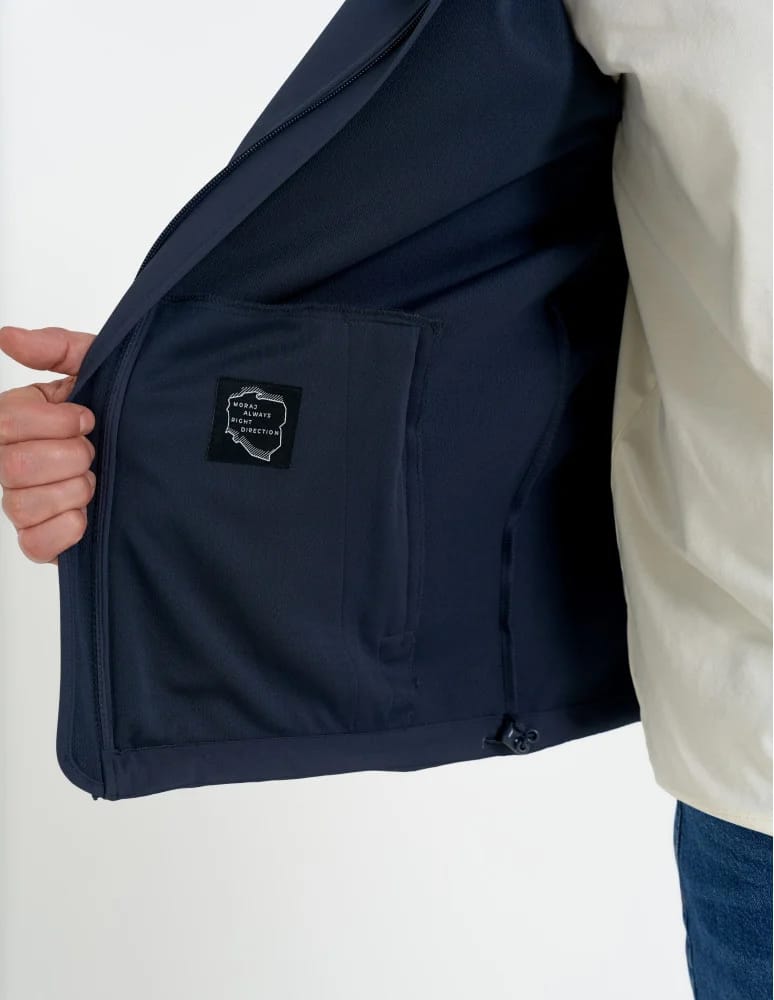 Kurtki przejściowe - Męska kurtka przejściowa softshell przeciwdeszczowy SZARY  - produkt moraj.pl 12