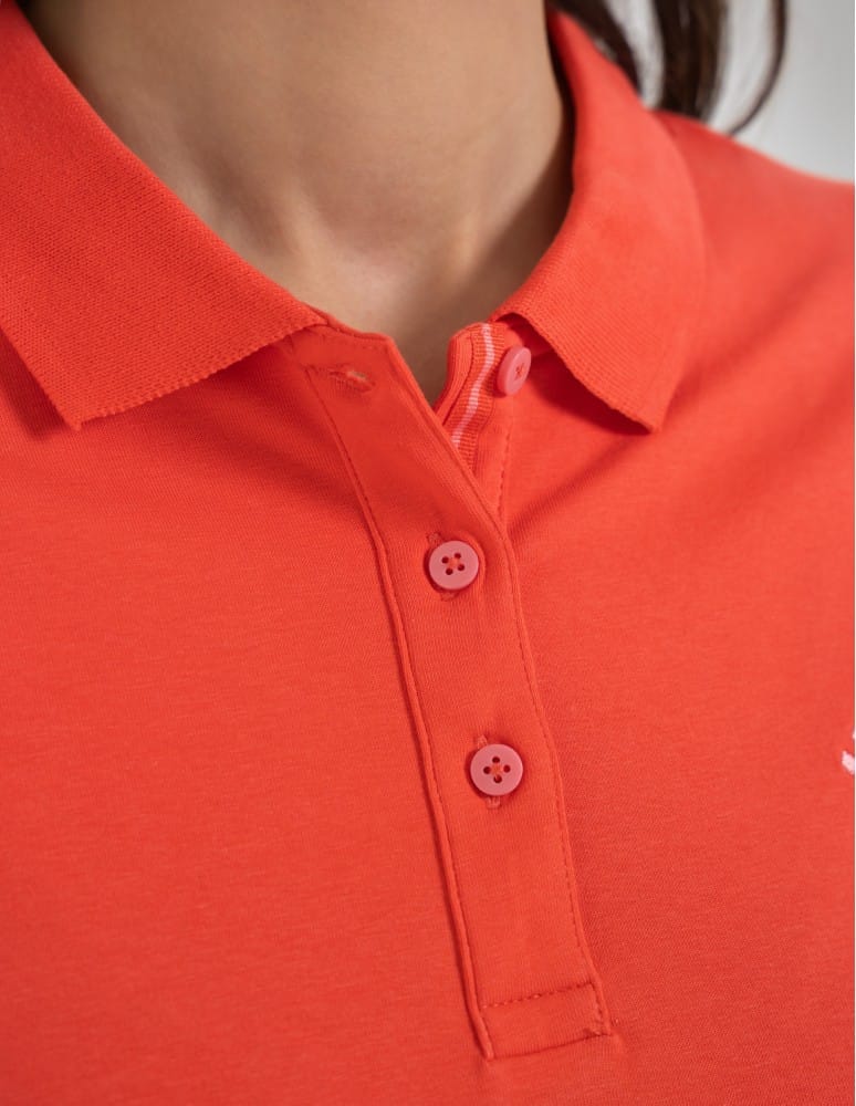 Koszulki polo - Koszulka polo damska Premium Line KORALOWY  - produkt moraj.pl 8