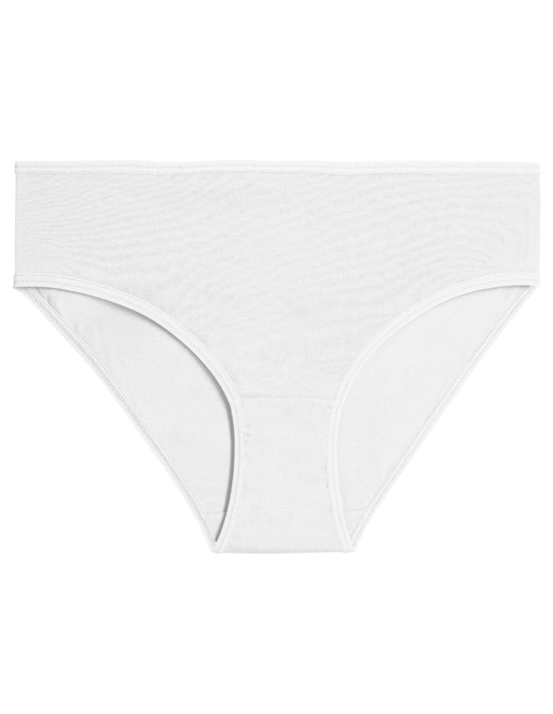 Majtki figi - Majtki damskie figi bikini bawełniane wzorzyste i gładkie 6-pak WIELOKOLOROWY  - produkt moraj.pl 6
