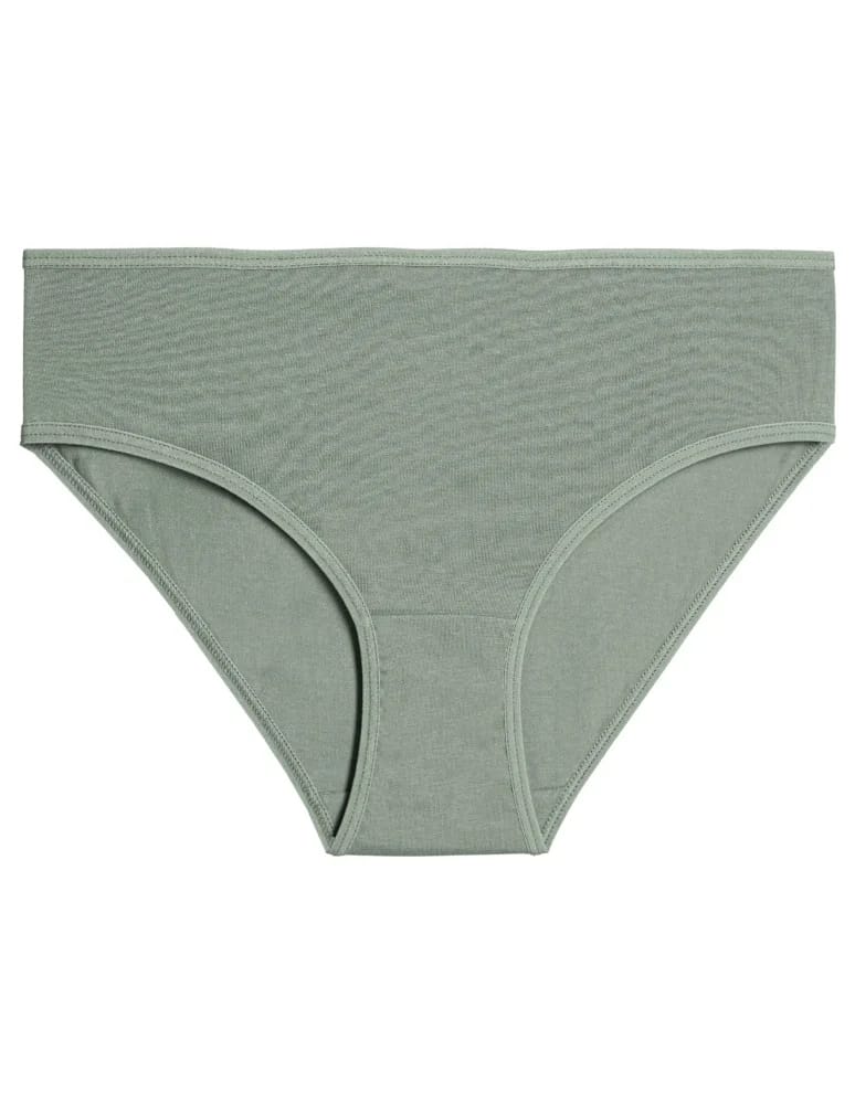 Majtki figi - Majtki damskie figi bikini bawełniane wzorzyste i gładkie 6-pak WIELOKOLOROWY - produkt moraj.pl 7