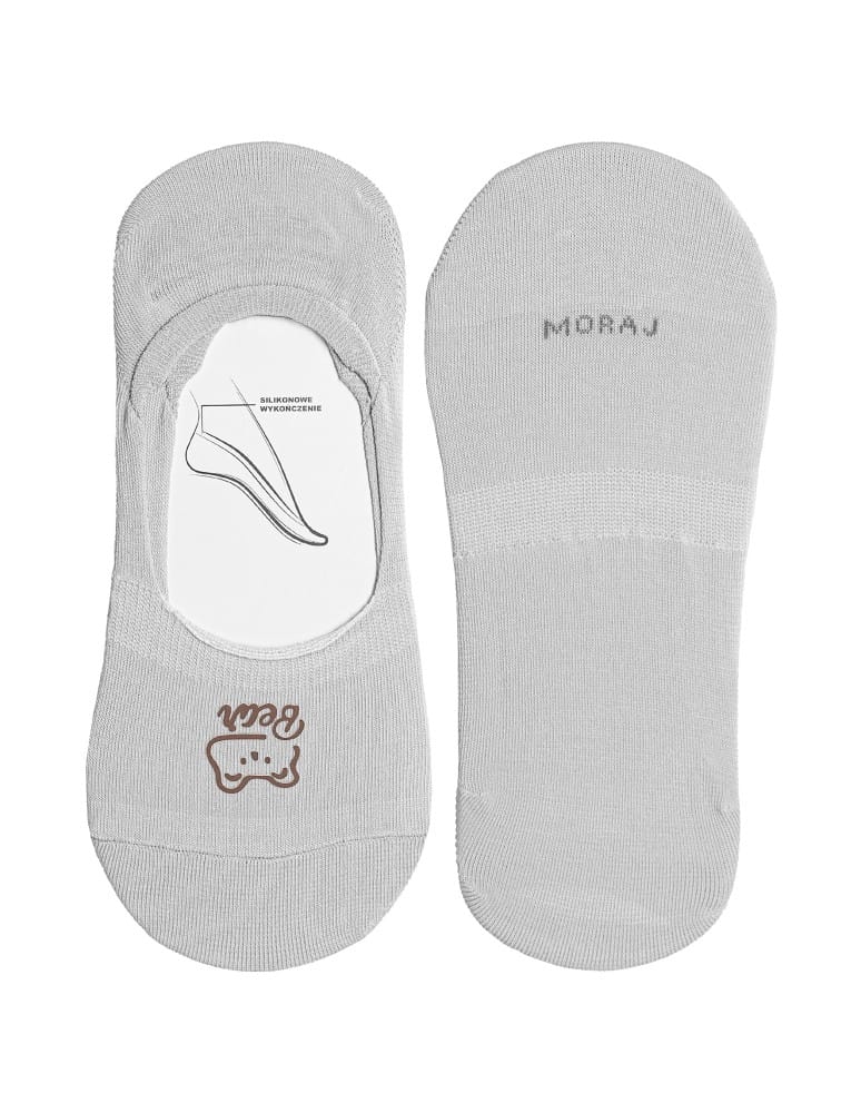 Niskie stopki - Niskie stopki damskie bawełniane skarpetki z motywem misia 4-pak WIELOKOLOROWY  - produkt moraj.pl 4