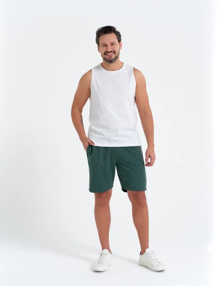 Tank Topy - Tank top męski koszulka bez rękawów bawełniana 100% BIAŁY - produkt moraj.pl 4