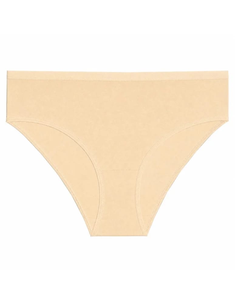 Majtki figi - Figi damskie bawełniane wygodne bikini klasyczny zestaw 4-pak WIELOKOLOROWY  - produkt moraj.pl 3