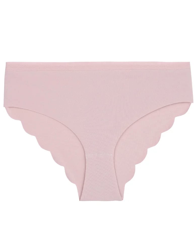 Majtki figi - Majtki damskie figi bikini bawełniane laserowo cięte z efektownym tyłem 5-pak WIELOKOLOROWY - produkt moraj.pl 2