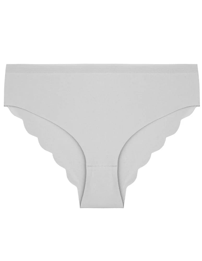 Majtki figi - Majtki damskie figi bikini bawełniane laserowo cięte z efektownym tyłem 5-pak WIELOKOLOROWY - produkt moraj.pl 5
