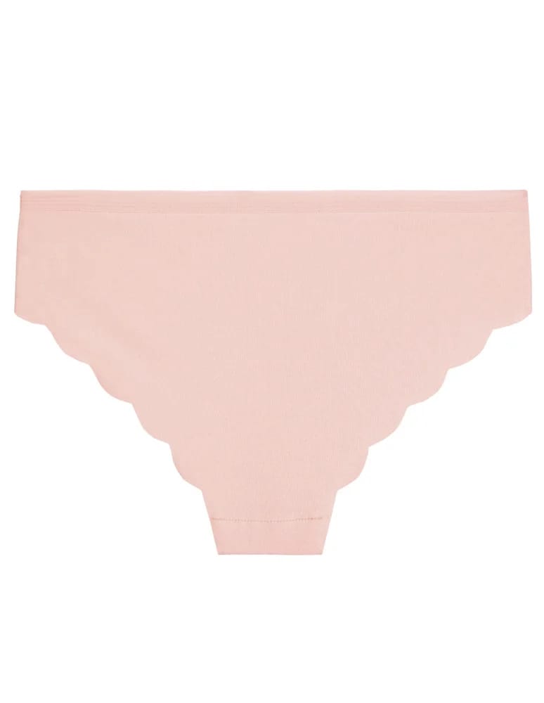 Majtki figi - Majtki damskie figi bikini bawełniane laserowo cięte z efektownym tyłem 5-pak WIELOKOLOROWY - produkt moraj.pl 7