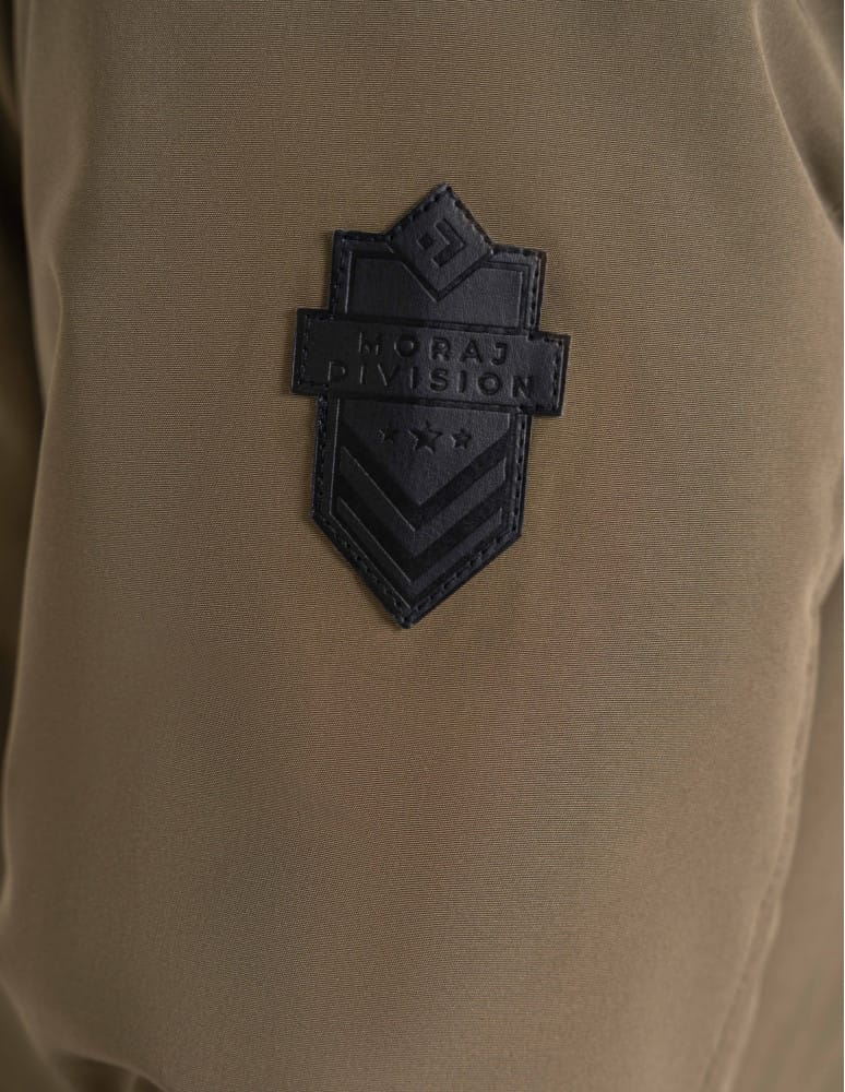 Kurtki i kamizelki - Kurtka zimowa męska z kieszeniami cargo KHAKI  - produkt moraj.pl 5