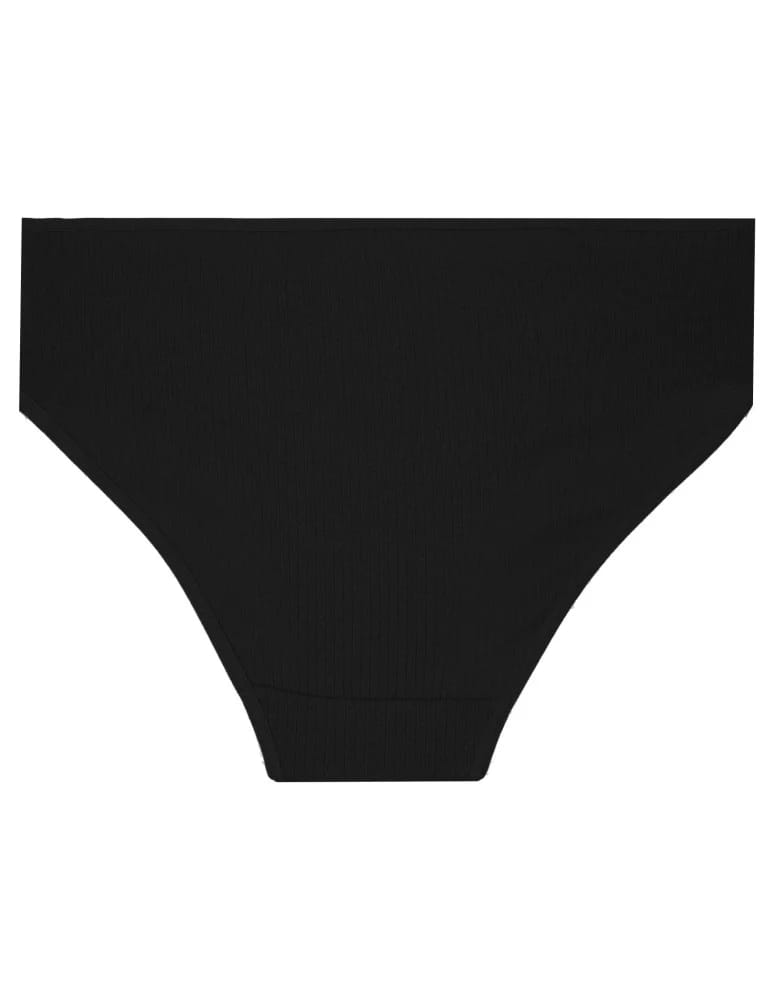 Majtki figi - Zestaw fig damskich bawełnianych majtki bikini prążkowane 4-pak WIELOKOLOROWY  - produkt moraj.pl 6