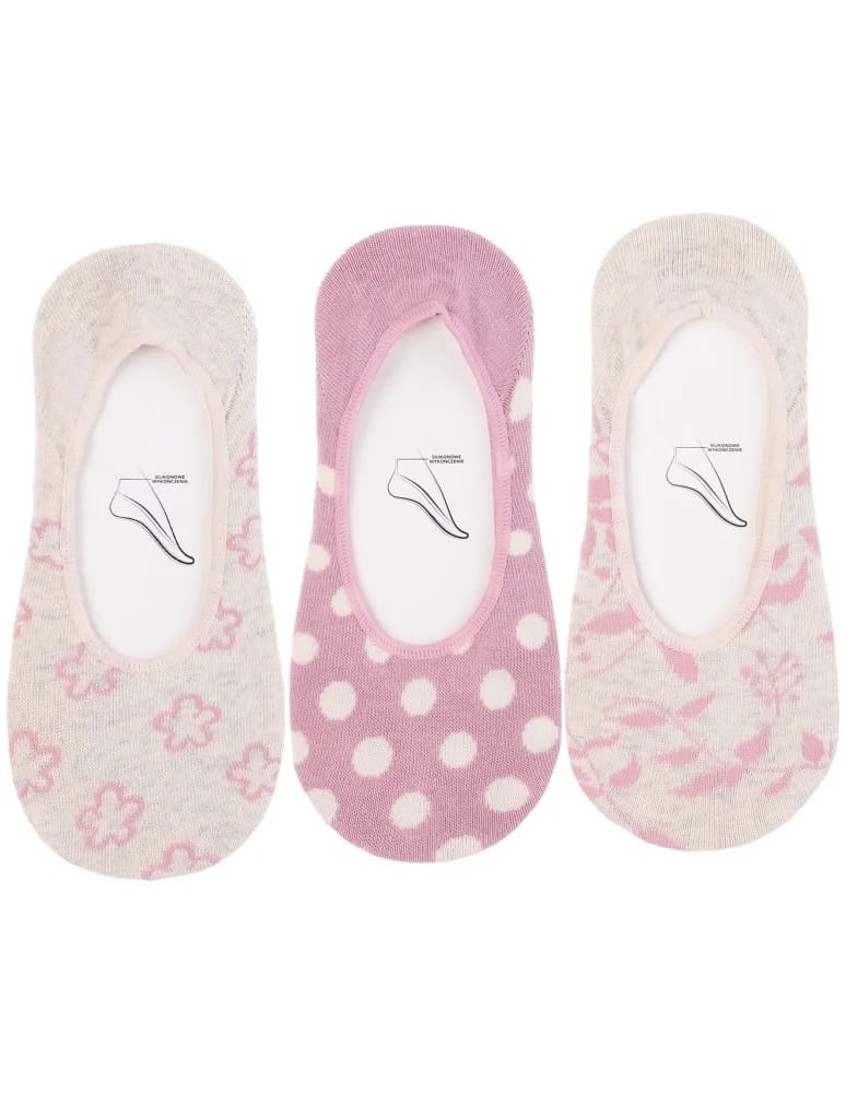 Niskie stopki - Bawełniane niskie stopki damskie w urocze wzory 38-41 - produkt moraj.pl 9