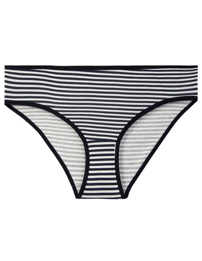 Majtki figi - Zestaw komfortowych fig damskich bawełniany komplet bikini 3-pak WIELOKOLOROWY  - produkt moraj.pl 2