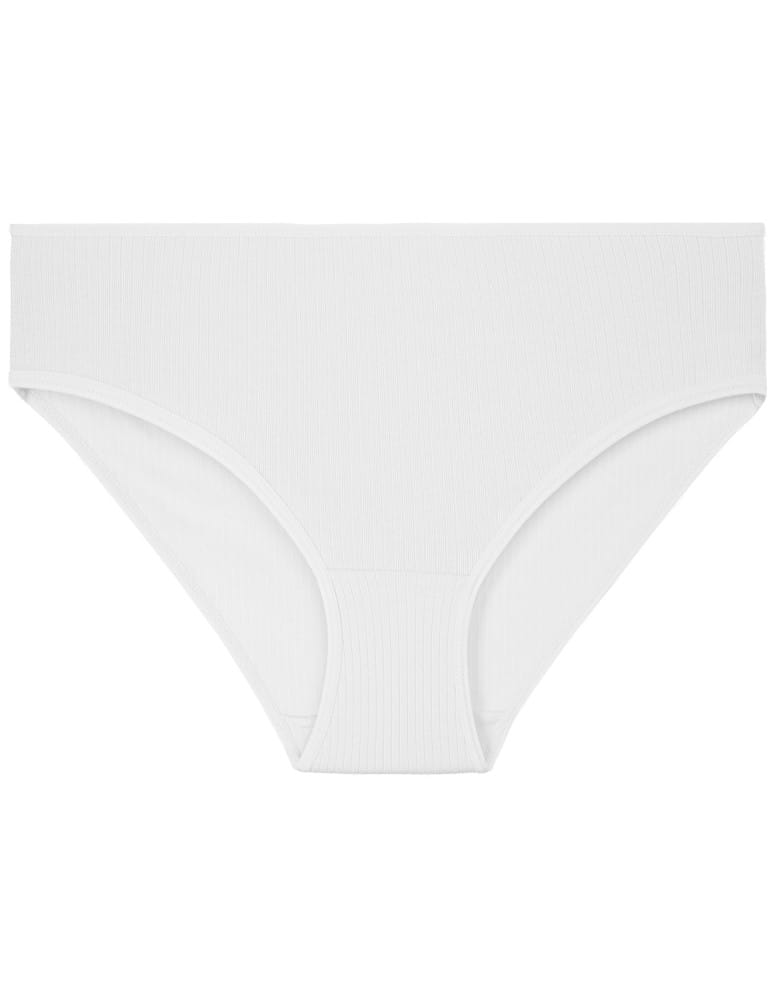 Majtki figi - Majtki damskie figi bikini prążkowane bezuciskowe komplet XL 8-pak   - produkt moraj.pl 3