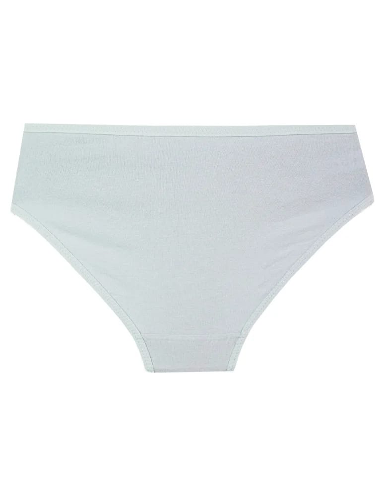 Majtki figi - Figi damskie bikini bawełniane klasyczne gładkie w pastelowych kolorach 3-pak WIELOKOLOROWY  - produkt moraj.pl 3