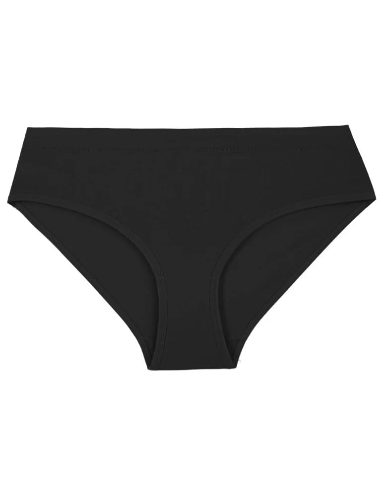 Majtki figi - Figi damskie bikini bawełniane klasyczne gładkie majtki basic 3-pak WIELOKOLOROWY - produkt moraj.pl 5