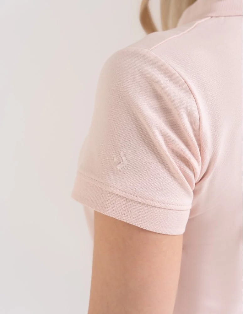 Koszulki polo - Koszulka polo damska z kołnierzykiem RÓŻOWY - produkt moraj.pl 9