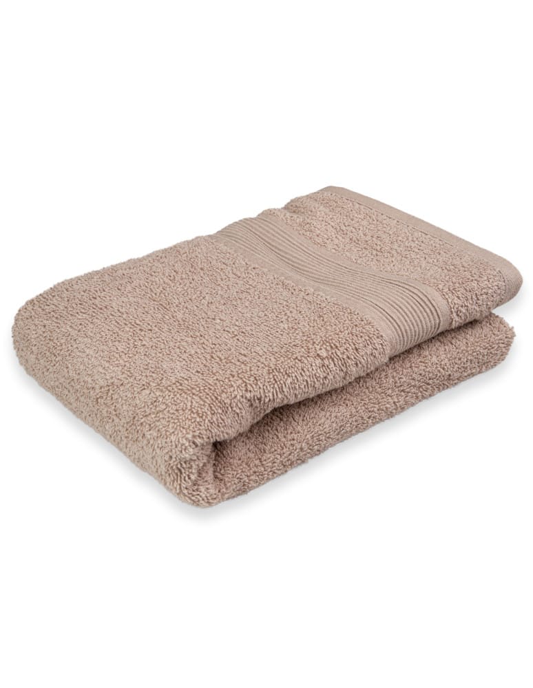 Ręcznik łazienkowy 100% bawełniany miękki i chłonny 50x100 cm BEŻOWY