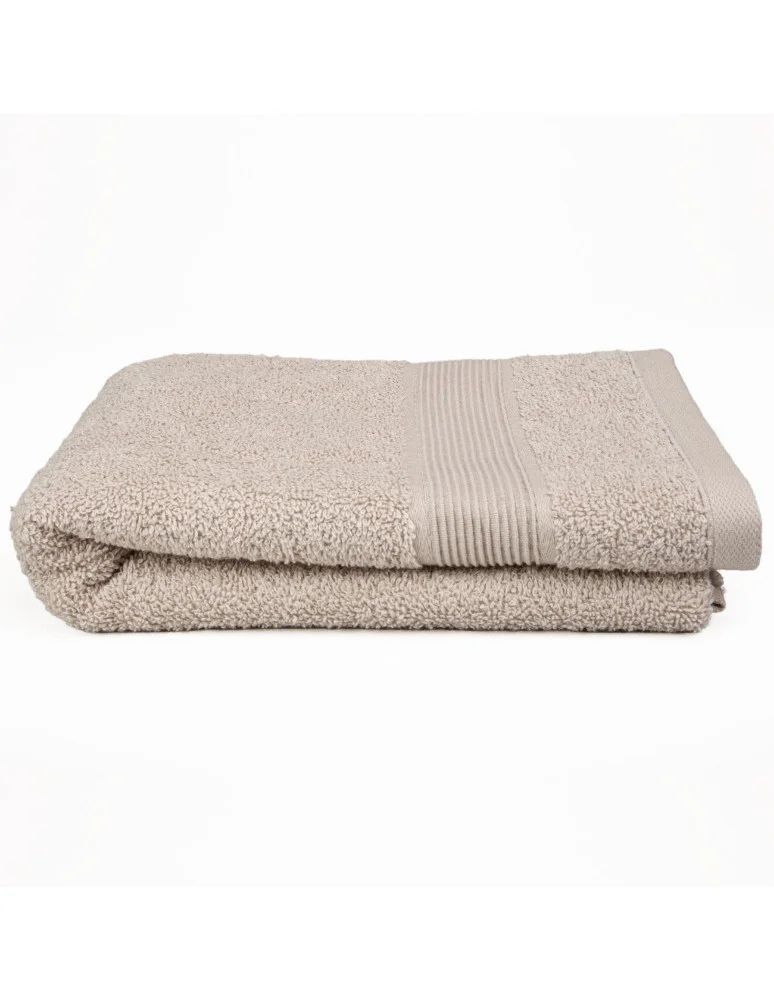 Ręczniki - Ręcznik łazienkowy 100% bawełniany miękki i chłonny 50x100 cm JASNY BEŻ - produkt moraj.pl 6