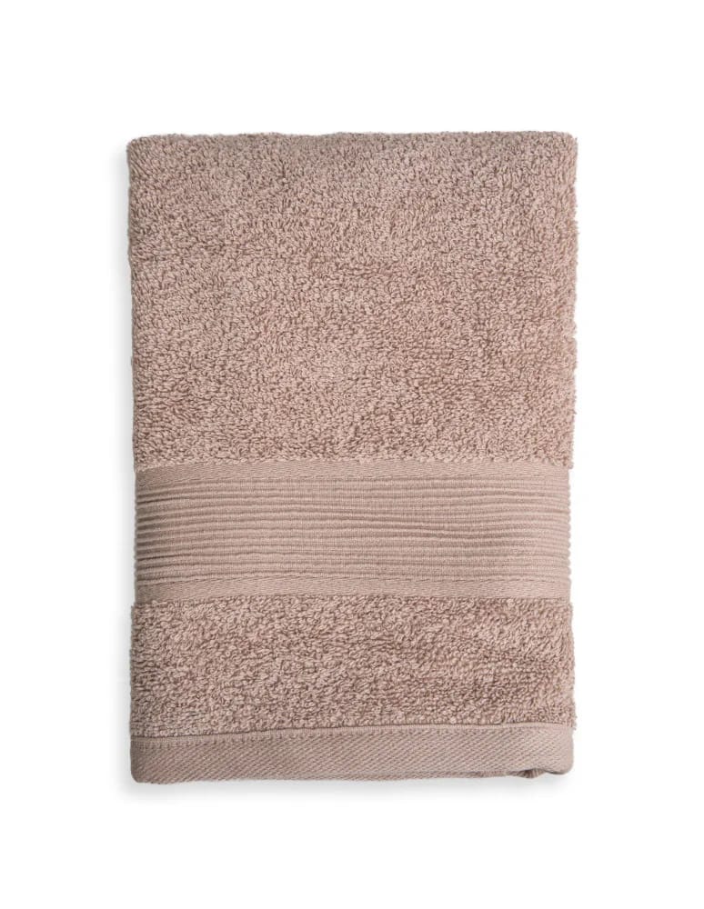 Ręczniki - Ręcznik łazienkowy 100% bawełniany miękki i chłonny 50x100 cm BEŻOWY - produkt moraj.pl 5
