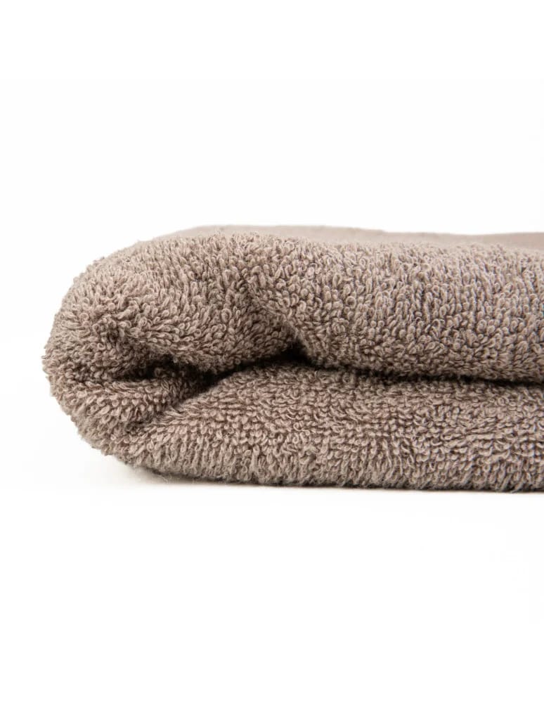Ręczniki - Ręcznik bawełniany 100% miękki chłonny ręcznik bordiura jodełka do 50x100cm MOKKA - produkt moraj.pl 5