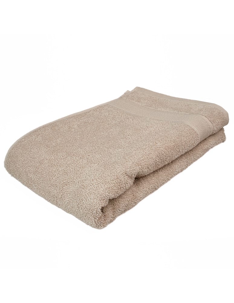Kąpielowe - Ręcznik kąpielowy 70x140 bawełniany 100% miękki chłonny JASNY BEŻ - produkt moraj.pl 1