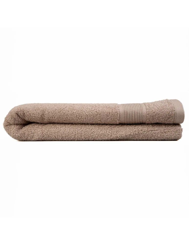 Kąpielowe - Ręcznik kąpielowy 70x140 bawełniany 100% miękki chłonny BEŻOWY  - produkt moraj.pl 2