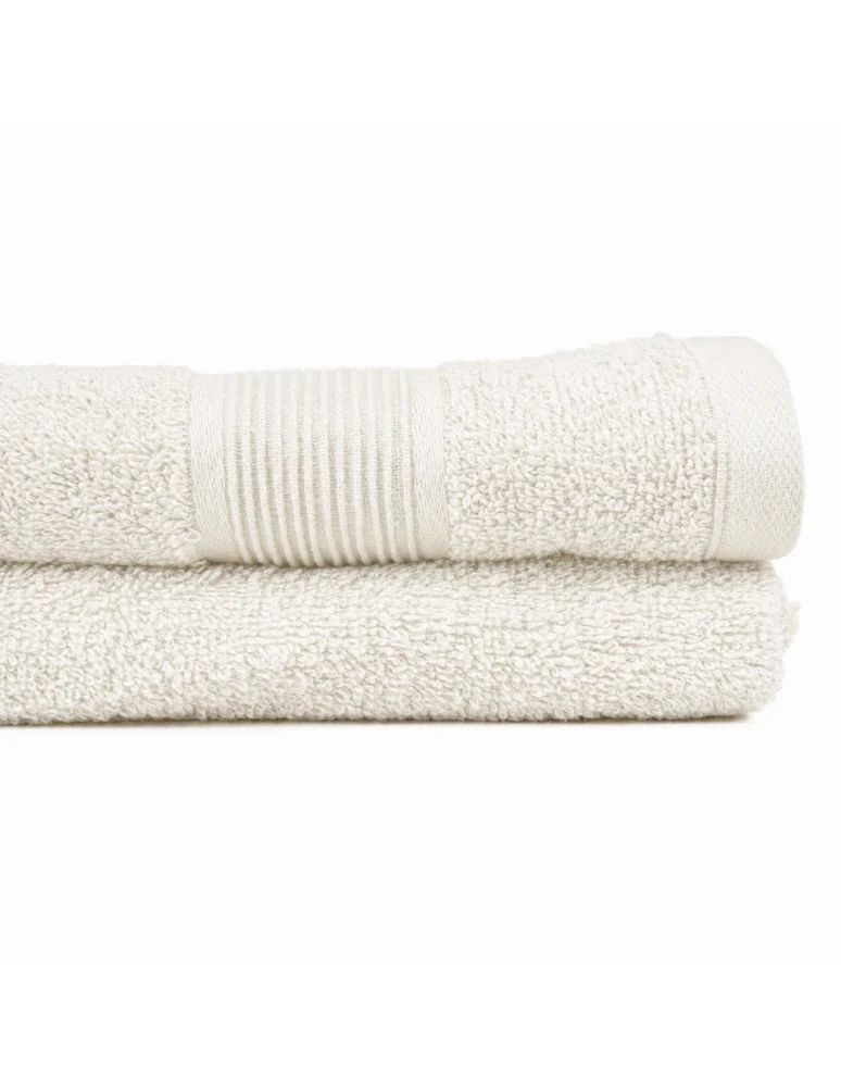 Kąpielowe - Ręcznik kąpielowy 70x140 bawełniany 100% miękki chłonny KREMOWY  - produkt moraj.pl 3