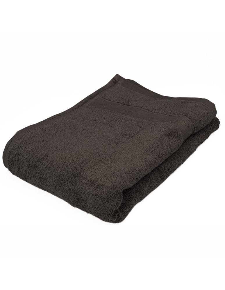 Kąpielowe - Ręcznik kąpielowy 70x140 cm chłonny i miękki w dotyku 100% bawełniany BRĄZOWY - produkt moraj.pl 1