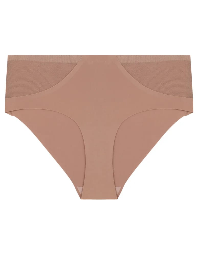 Majtki figi - Damskie bikini figi bezszwowe z siateczką 3-pak WIELOKOLOROWY  - produkt moraj.pl 2