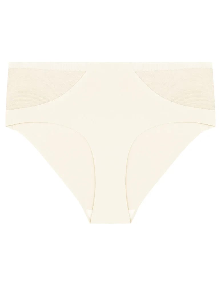 Majtki figi - Damskie bikini figi bezszwowe z siateczką 3-pak WIELOKOLOROWY  - produkt moraj.pl 4