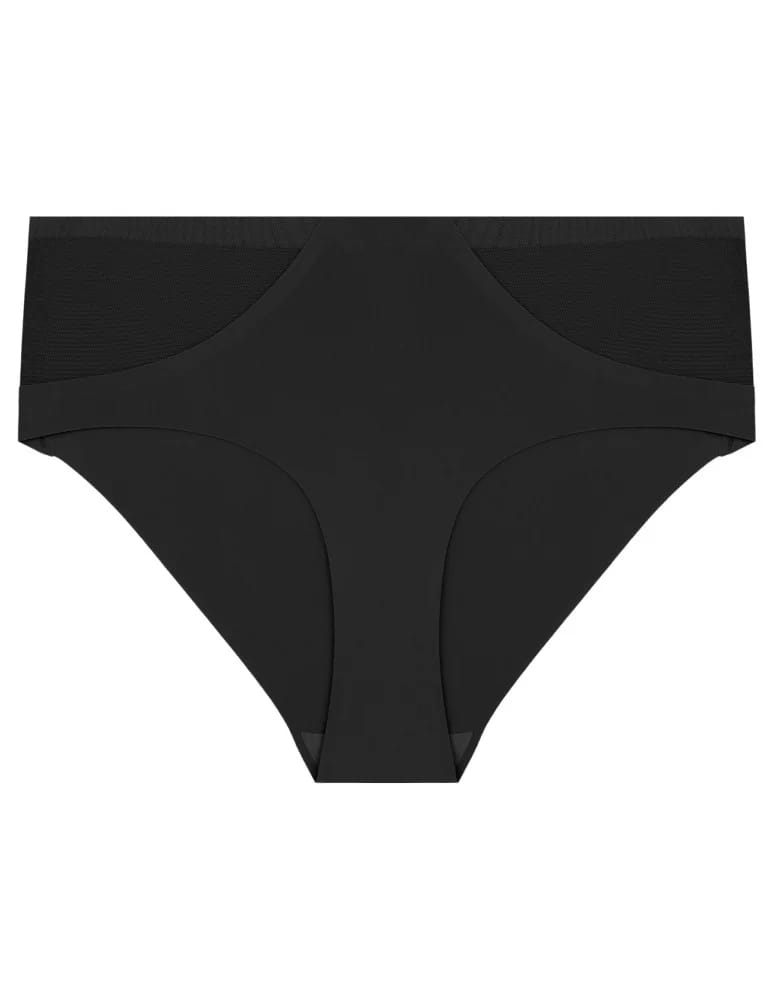 Majtki figi - Damskie bikini figi bezszwowe z siateczką 3-pak WIELOKOLOROWY  - produkt moraj.pl 5