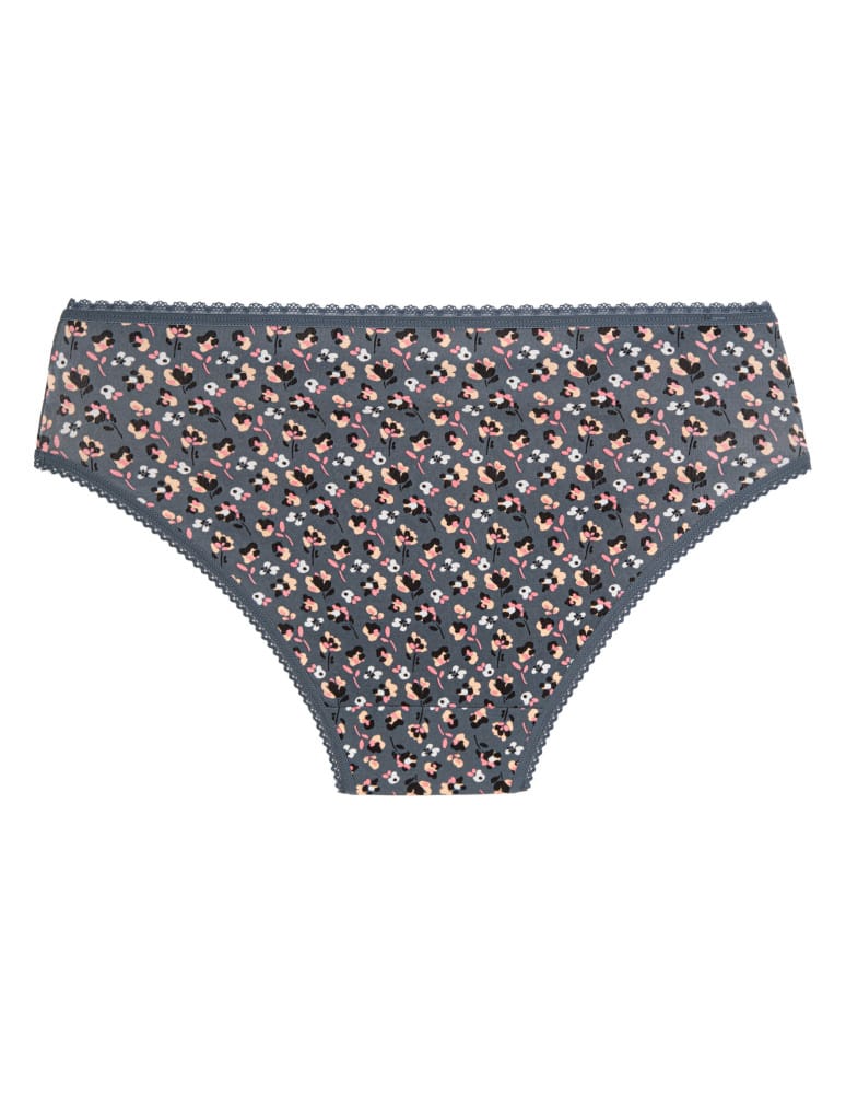 Majtki figi - Majtki damskie bawełniane bikini z kokardką i koronką 3-pak   - produkt moraj.pl 3