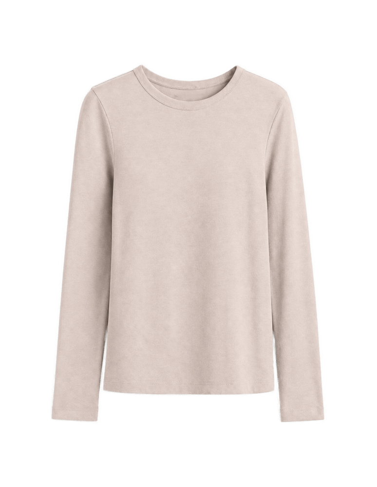 Bluzki z długim rękawem - Gładkie bluzki damskie longsleeve dopasowane Wielopak z długim rękawem 3-pak XL - produkt moraj.pl 3