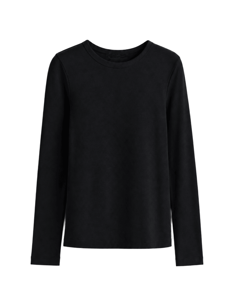 Kategorie produktów - Zestaw bluzek z długim rękawem longsleeve komplet 3 sztuki bawełna slim fit 3-pak 4XL - produkt moraj.pl 4