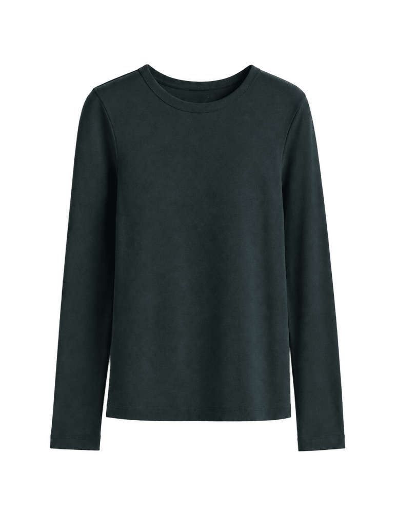 Kategorie produktów - Zestaw bluzek z długim rękawem longsleeve komplet 3 sztuki bawełna slim fit 3-pak 4XL - produkt moraj.pl 2