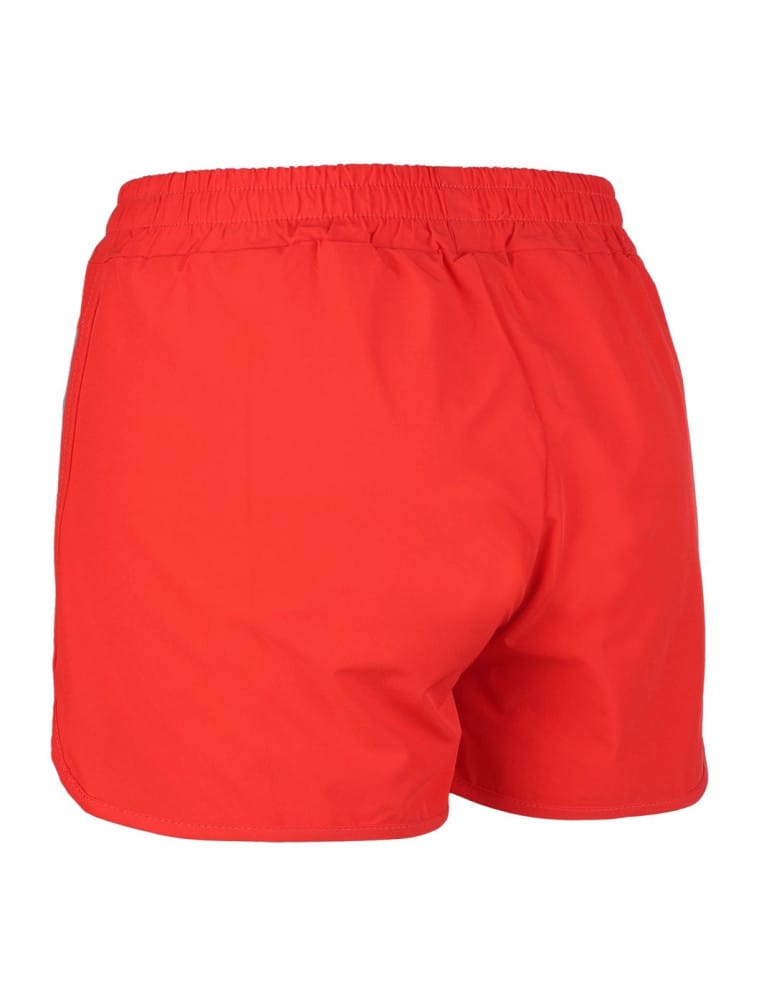 Szorty damskie letnie - Krótkie spodenki szorty damskie sportowe POMARAŃCZOWY  - produkt moraj.pl 2
