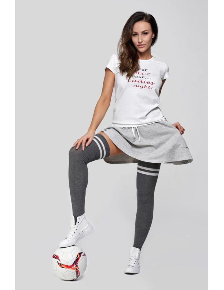 Koszulki i T-shirty - T-shirt damski z napisem BIAŁY - produkt moraj.pl 1