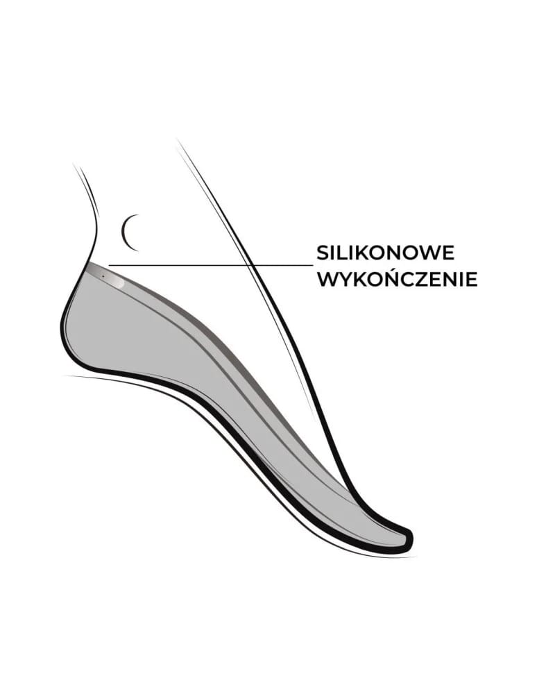 Niskie stopki - Damskie niskie stopki beżowe bawełniany dół 12-pak BEŻOWY - produkt moraj.pl 3