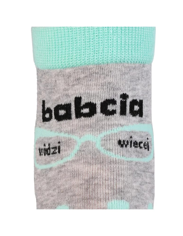 Skarpetki za kostkę - Zestaw skarpetek damskich prezent na dzień babci 2-pak WIELOKOLOROWY - produkt moraj.pl 2