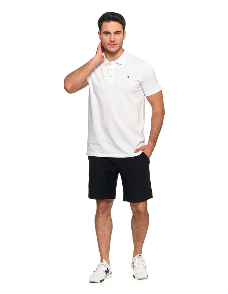 Polo - Koszulka męska polo bawełniana Premium klasyczna BIAŁY  - produkt moraj.pl 6