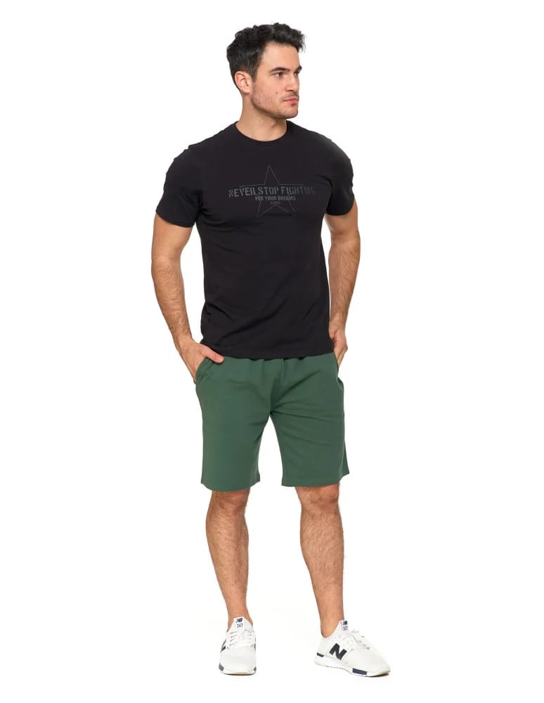 Koszulki i Tank Topy - T-shirt męski koszulka 100% bawełna logo CZARNY - produkt moraj.pl 4