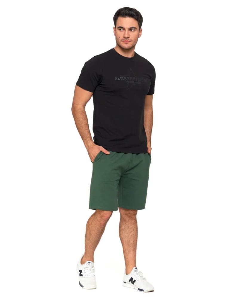 Koszulki i Tank Topy - T-shirt męski koszulka 100% bawełna logo CZARNY - produkt moraj.pl 6