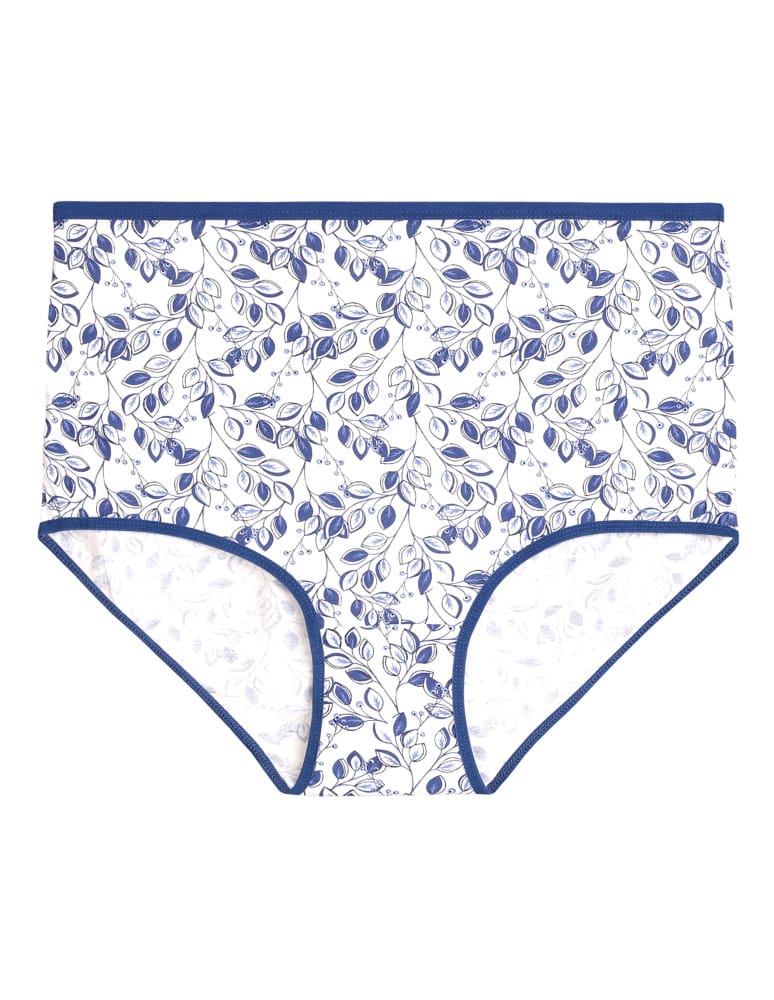 Majtki figi - Figi damskie majtki maxi bikini plus size 3-pak WIELOKOLOROWY  - produkt moraj.pl 4